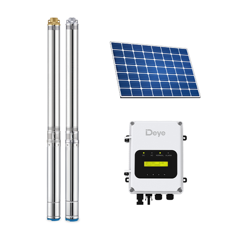 3 Inch Solar AC/DC Pump Controller (400-1500W) Plastic Impeller Submersible Pumps