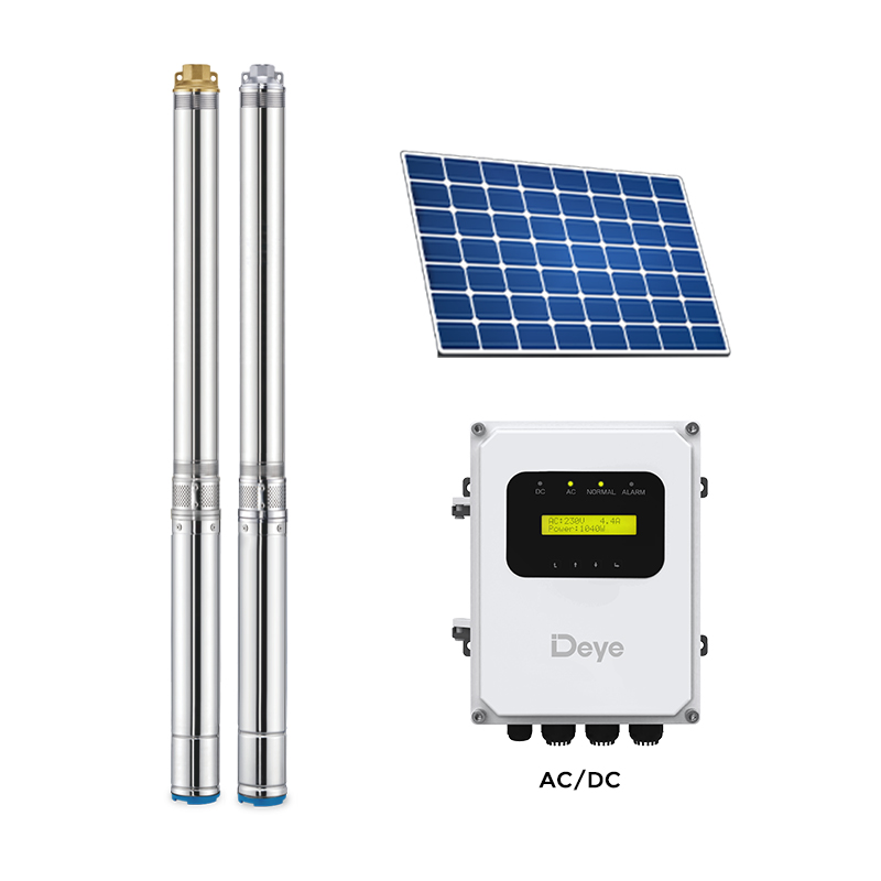 4 Inch Solar AC/DC Pump Controller (600-3000W) Plastic Impeller Submersible Pumps 4 Inch Solar AC/DC Pump Controller (600-3000W) Plastic Impeller Submersible Pumps