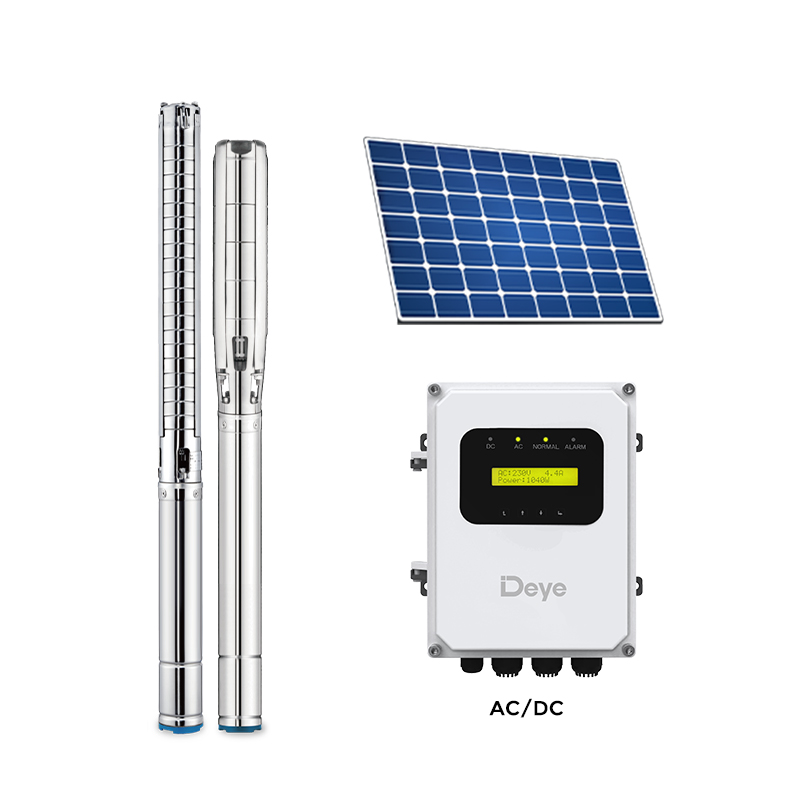6 Inch Solar AC/DC Pump Controller (800-3000W) Stainless Steel Impeller Submersible Pumps 6 Inch Solar AC/DC Pump Controller (800-3000W) Stainless Steel Impeller Submersible Pumps